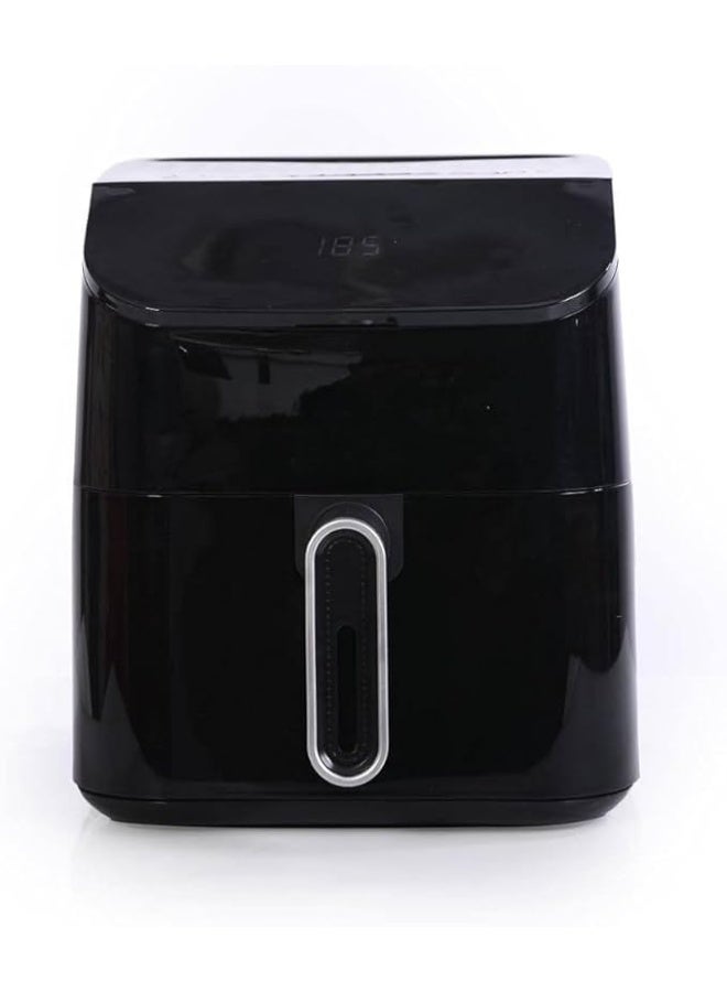 مقلاة هوائية ديجيتال بدون زيت – سعة 5.5 لتر – وظائف طبخ متعددة – تحكم رقمي باللمس – طعام صحي واقتصادي - Image 1